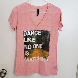 🌼3 for 22🌼Inspirational Pink Tee sz lg